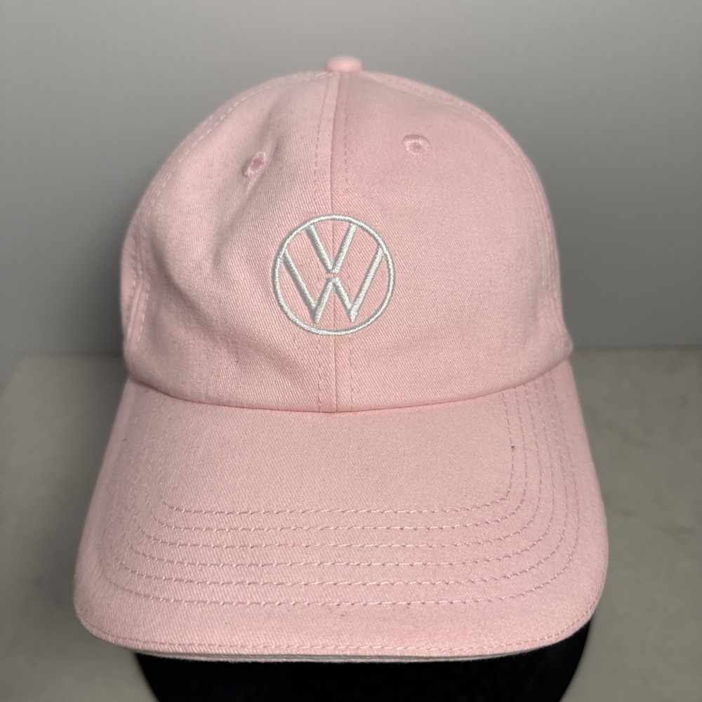 Volkswagen VW PINK HAT    Pink Logo Classics ADJUSTABLE